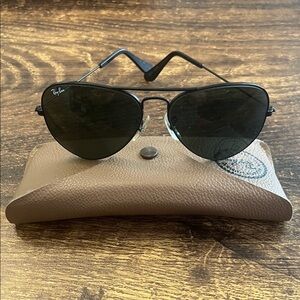Ray-Ban Dark Aviator Classic Sunglasses
